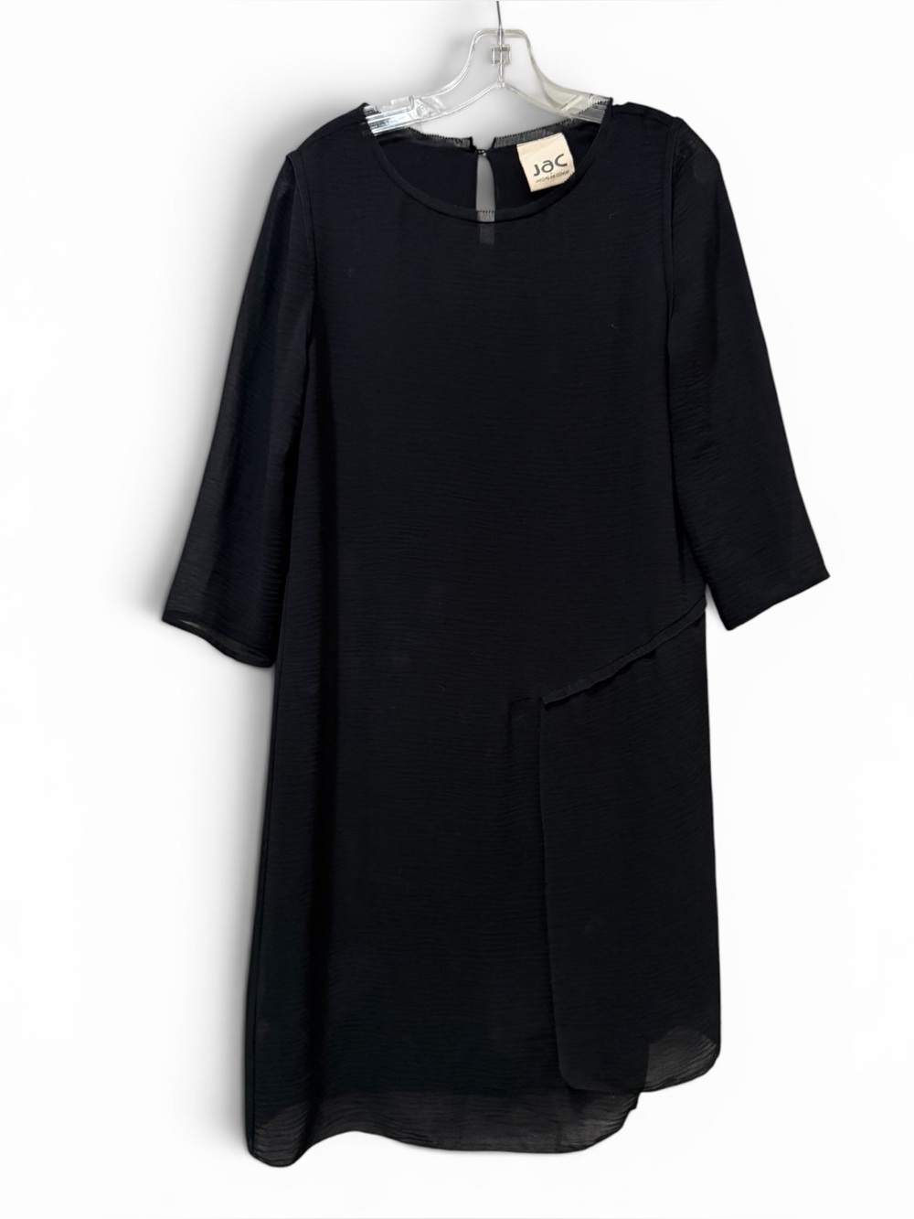 JAC by Jacqueline Conoir Size Small 2 Black Quiet Luxury Canadian Dress B1‎
